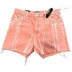 J Brand Jules High Rise Shorts Size 27